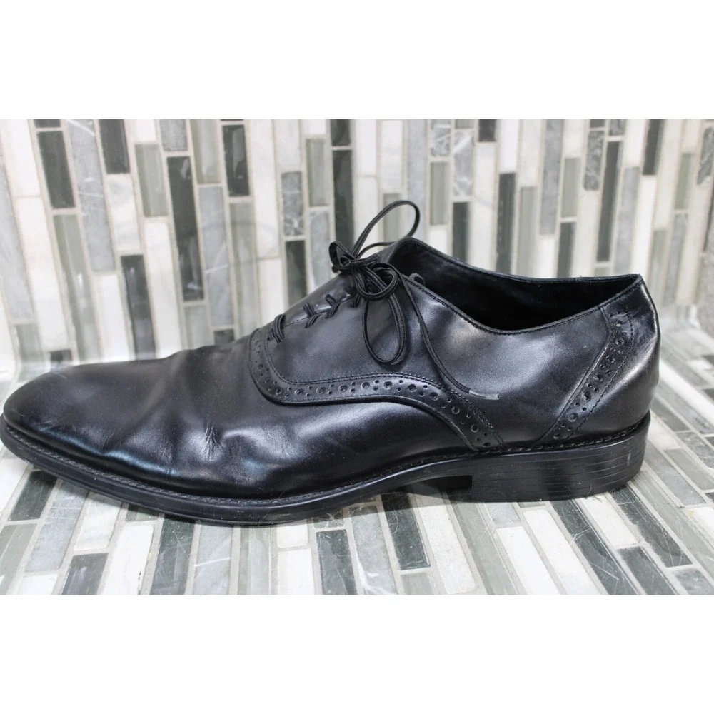 Aston Grey Dress Shoes Black Size 11